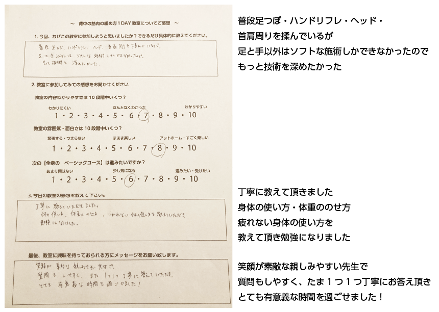セミナー感想